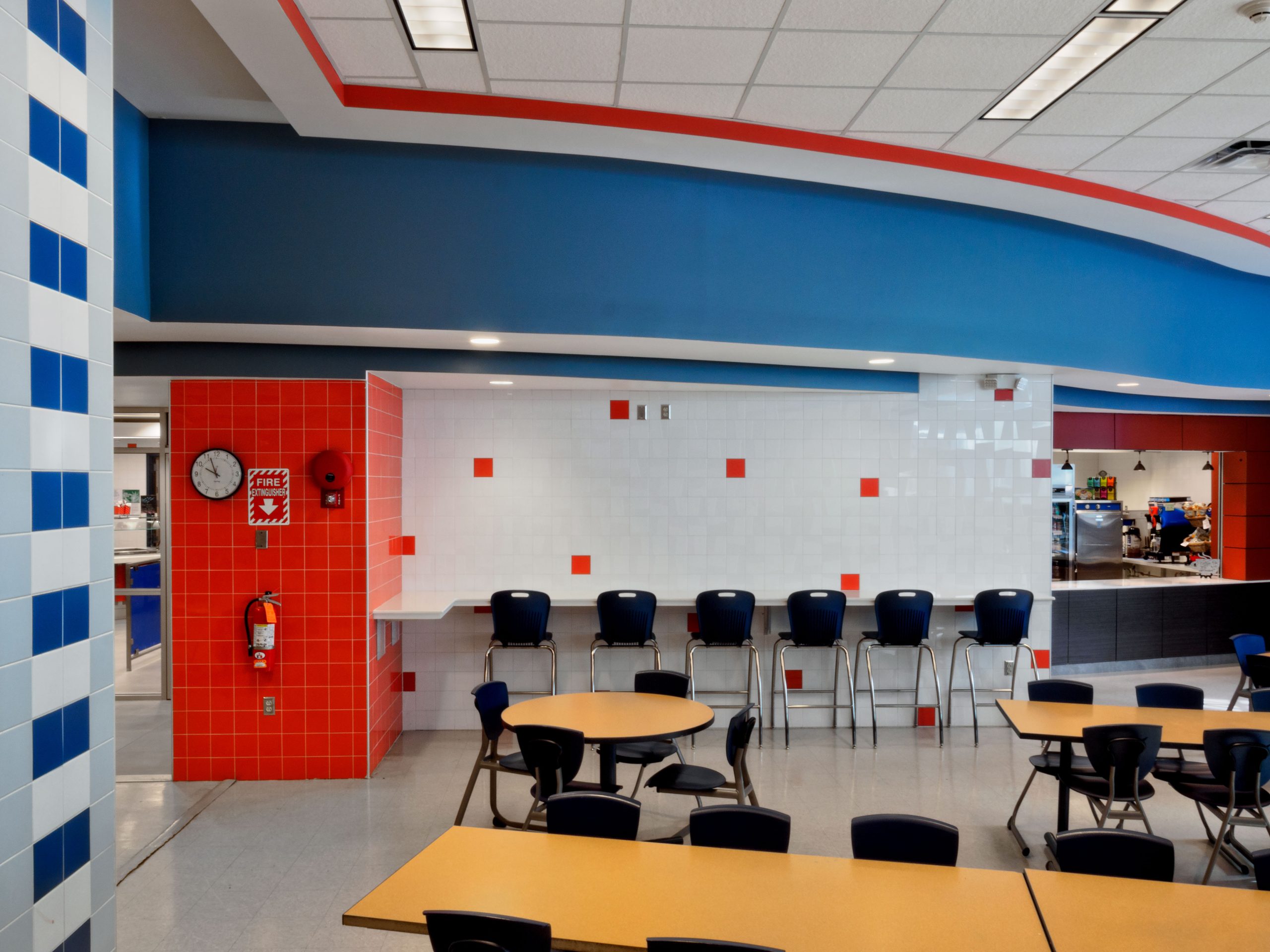 Columbia High School Cafeteria Project | Creative Materials