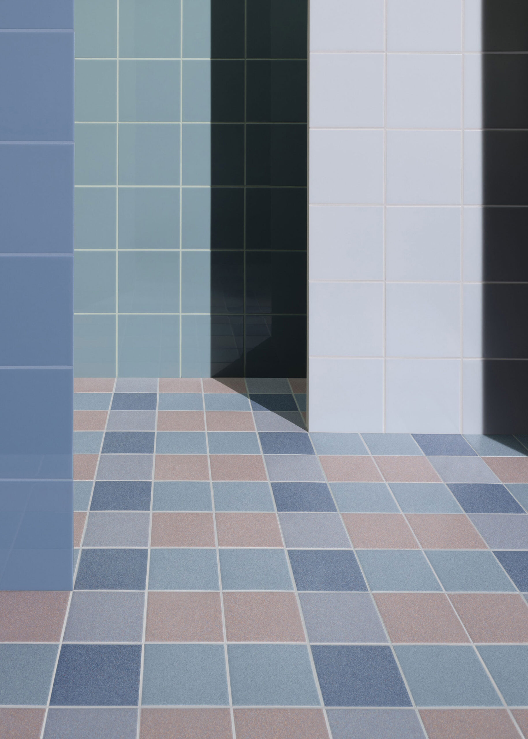 Mosa Global Collection tile floor installation